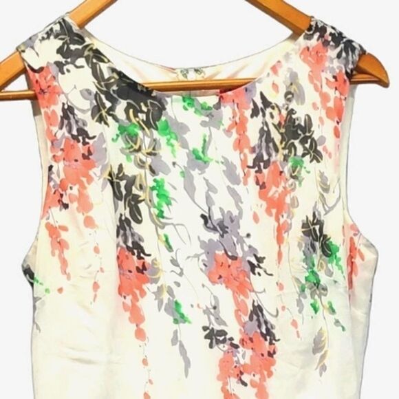Betsey Johnson Dress Size 6 Multicolor Lace Trim Sleeveless - Picture 3 of 7